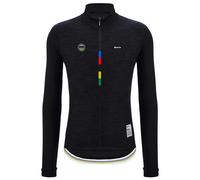 UCI WORLD CHAMPION Maillot manches longues Mondo 2025 noir 2XL