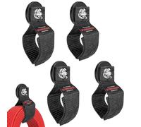 UCINNOVATE Lot de 4 sangles magnétiques robustes de 6,5 cm, crochets de rangement magnétiques, porte-outils magnétiques, attaches de crochet de rangement puissantes pour garage, rallonge, tuyau,