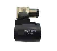UCJTPCVI Bobine d'électrovanne hydraulique MFB10-60YC MFZ10-60YC Trou intérieur 23 mm de Hauteur Noyau en cuivre 51 mm(DC12V)