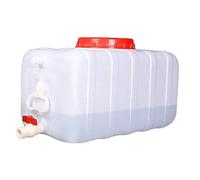 UCKYSU Réservoir d'eau d'urgence Récipient Portable Plastique Qualité Alimentaire avec Poignée Camping Voyages L'extérieur(150l)