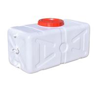 UCKYSU Réservoir d'eau Portable Grande Capacité Camping Seau Stockage d'eau Rectangulaire Épais Maison(140L)