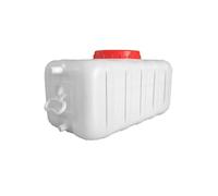 UCKYSU Réservoir d'eau Rectangulaire Plastique Blanc Qualité Alimentaire Portable for L'extérieur(150L)