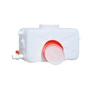 UCKYSU Seau Blanc Stockage d'eau Récipient Horizontal Plastique Qualité Alimentaire avec Couvercle Et Valve Poignée Intégrée Facile Transporter(200L)