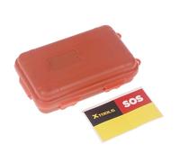 Uclac Boîtes étanches et résistantes aux chocs et à la pression pour ranger des allumettes, des petits outils, des conteneurs scellés de voyage, Orange, A