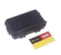 Uclac Boîtes étanches et résistantes aux chocs et à la pression pour ranger des allumettes, des petits outils, des conteneurs scellés de voyage, Noir , A