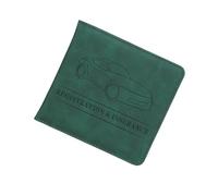 Uclac Étui portefeuille en cuir synthétique pour permis de conduire, documents automobiles, permis de conduire, carte de crédit