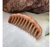 Uclac Peigne de massage en bois de santal Guasha - Multifonction - Masseur méridien pour soins de la tête, relaxation, thérapie physique et traitement acupoint