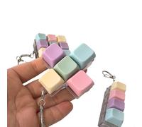 Uclac Porte-clés pour clavier ; jouet testeur d'axe mécanique durable 1/4/5/9 touches