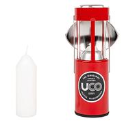 UCO Candle Kit Lanterne à Bougie Unisexe, Revêtement en Poudre Rouge, Taille Unique