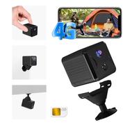 UCOCARE 4G LTE Camera 4G avec Carte SIM, Camera de Surveillance sans Internet, 5200mAh Batterie, HD Portable, Angle Vision 160°, Détection Mouvement AI, Vision Nocturne, Support SD/Cloud