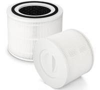 Ucoolbe Core 300 Lot de 2 filtres de rechange, compatibles avec les purificateurs d'air LEVOIT Core 300 et Core 300S VortexAir, filtre HEPA 3 en 1 de qualité H13, pièce Core 300-RF