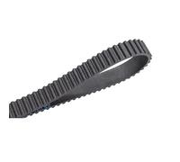 UCROSSMK Courroie de synchronisation HTD 3M, 1 pièce, 420/423/426/432/435/444/447/450mm, 8/10/12mm de Largeur, Courroie à Dents en Caoutchouc, Boucle fermée, Pas de 3mm(420mm)
