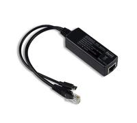 UCTRONICS Répartiteur PoE Gigabit 5 V - Alimentation micro USB et Ethernet vers Raspberry Pi 3B+, fonctionne avec Echo Dot, la plupart des caméras de sécurité et tablettes micro USB - Conforme à la norme IEEE 802.3af