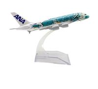 Ucuse 1/160 A380 pour modèle d'avion tortue ANA Avions en métal moulé sous pression All Nippon Airways avec support de présentation pour adultes cadeaux d'aviation ou collection d'avion