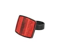 Ucygor Lot de 10 réflecteurs avant et arrière pour vélo - Feux de sécurité avant rouges et avant blancs
