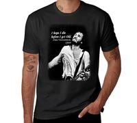 UCZTIKKZ I Hope I Die Before I Get Old. -Pete Townshend 1965 T-Shirt Mens Black 3XL
