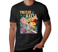 UCZTIKKZ Trixie & Katya The Show Men T Shirt Black S