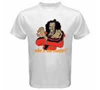 UCZTIKKZ Who is The Master Men's T-Shirt White S