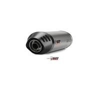 Mivv Oval Ducati 848 2007-13/1098 2007-11/1198 2009-12 Ud.021.l4c Homologated Slip On Muffler Argenté Homologated