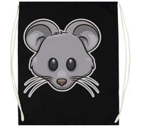 Udaytee Artemis Nous Y Allons Sac D'entraînement En Coton Noir, Sac De Sport Cotton Black Training Bag Gym Sack