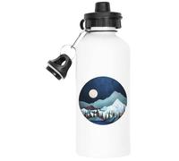 Udaytee Baie De La Lune Bouteille D'eau, Flacon À Boire Blanc