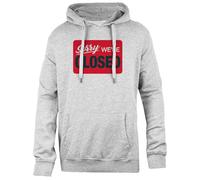 Udaytee Désolé, Nous Sommes Fermés Sweat À Capuche Gris Unisexe, Coupe Simple