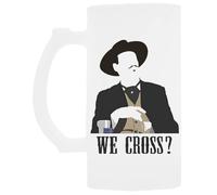 Udaytee Docteur Holliday Tasse À Bière En Verre À Poignée Handled Glass Beer Drinking Cup