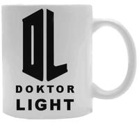 Udaytee Docteur Lumière Tasse À Boire En Céramique Blanche White Ceramic Mug Beverage Drinking Cup
