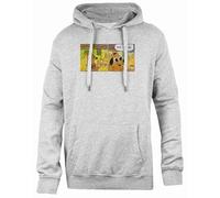 Udaytee Doggy This is Fine Sweat À Capuche Gris Unisexe, Coupe Simple