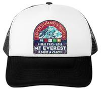 Udaytee Hightest Mountain Himalayas Asia Everest Casquette De Baseball Unisexe Blanche Réglable