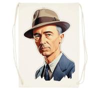 Udaytee J. Robert Oppenheimer Sac De Sport En Coton Beige Cotton Beige Training Bag Gym Sack