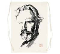 Udaytee Kevin Costner Sac De Sport En Coton Beige Cotton Beige Training Bag Gym Sack