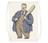 Udaytee La Diplomatie De Théodore Roosevelt Sac De Sport En Coton Beige Cotton Beige Training Bag Gym Sack