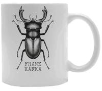 Udaytee La Métamorphose De Franz Kafka Tasse À Boire En Céramique Blanche White Ceramic Mug Beverage Drinking Cup