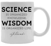 Udaytee La Science Selon Kant… Tasse À Boire En Céramique Blanche White Ceramic Mug Beverage Drinking Cup