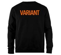 Udaytee Loki Variant Sweatshirt Unisexe Noir à Col Roulé Simple-Fit Simple-Fit Pullover Black Unisex Sweatshirt