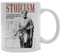 Udaytee Marc Aurèle Stoïcisme Stoïcisme Tasse À Boire En Céramique Blanche White Ceramic Mug Beverage Drinking Cup