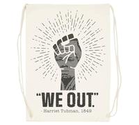 Udaytee Nous Avons Éliminé Harriet Tubman Sac De Sport En Coton Beige Cotton Beige Training Bag Gym Sack