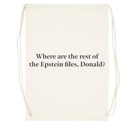 Udaytee Où Sont Les Autres Dossiers Epstein ? Sac De Sport En Coton Beige Cotton Beige Training Bag Gym Sack