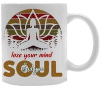 Udaytee Perdez La Raison Retrouvez Votre Âme Tasse À Boire En Céramique Blanche White Ceramic Mug Beverage Drinking Cup