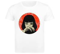 Udaytee Pulp Fiction Wallace T-Shirt Homme Blanc Basique en Coton