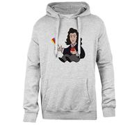 Udaytee Sir Isaac Newton Sweat À Capuche Gris Unisexe, Coupe Simple Simple-Fit Hoodie Grey Unisex Sweatshirt