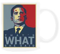 Udaytee That's What She Said Office Tasse À Boire En Céramique Blanche