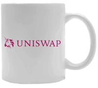 Udaytee Uniswap Tasse À Boire En Céramique Blanche White Ceramic Mug Beverage Drinking Cup