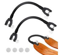 Udbrud 2 pièces Connecteur de Pointe de Ski pour Enfants, Connecteur Ski Aide à l'Entraînement de Ski Portable Aide À L'entraînement Au Ski pour Entraîneur De Ski Débutants