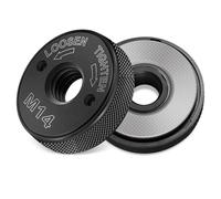 Udbrud 2 Pièces Écrou de Serrage Rapide Meuleuse SDS Click M14, L'éCrou De Serrage Rapide Convient à Toutes Les Meuleuses Angulaires Avec Filetagem M14, Disque A Tronconner Le Bois Accessoires