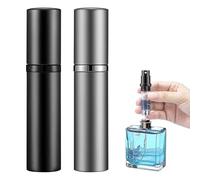 Udbrud 2PCS Bouteille Vaporisateur de Parfum, 5ml Mini Vaporisateur Voyage Recharge Spray Flacon de Parfum Femme Homme Portable Atomiseur Parfum pour Voyage et Vacances
