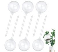 Udbrud 6 Pièces Boules dArrosage pour Plantes, Plante Arrosage Goutte à Goutte Automatique, Transparent Distributeur Eau Plante, Dispositif d'Arrosage Automatique pour D'intérieur et D'extérieur