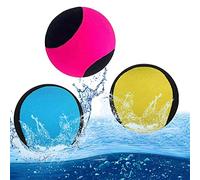 Udbrud Balle Rebondissante d'eau, 3 Pcs Water Bouncing Ball, Balles à Eau Réutilisables Balles à Eau en Lycra Ballon Plage Rebondissante pour Enfants, Adultes, Piscine, Plage, Activités de Plein Air