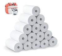Udbrud Papier Thermique, Lot de 15 Rouleaux de Papier D'impression pour Appareil Photo Enfant Instantanée Appareil Photo Impression Papier Mini Papier D'impression Thermique 57 x 30 mm